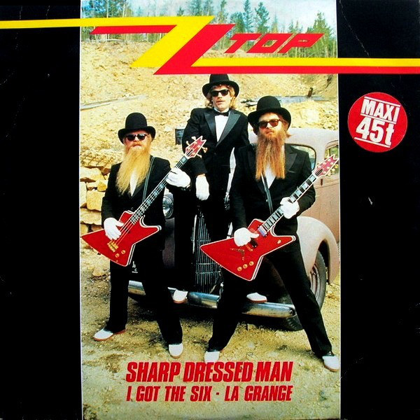 ZZ Top - Sharp Dresses Man (Maxi Single 45 RPM (Ex Used)