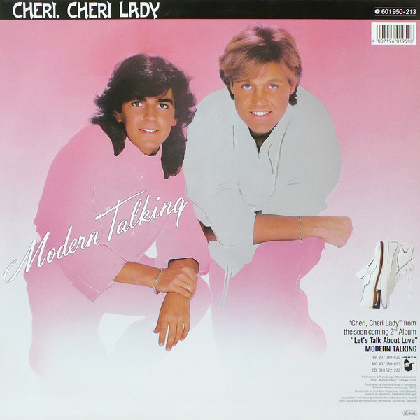 Modern Talking - Cheri, Cheri Lady (Spec. Dance Version) 12" Maxi(Used NM)