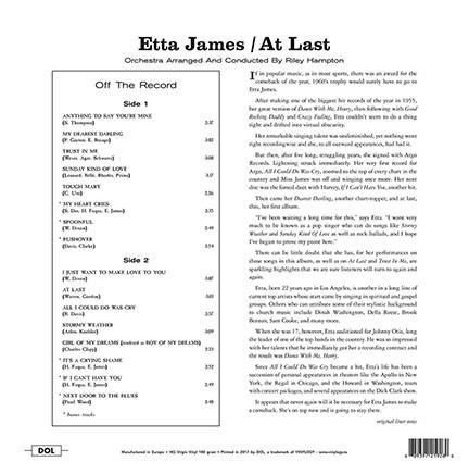 Etta James - At Last ! (New)
