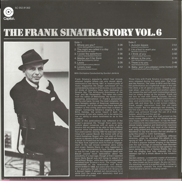 Frank Sinatra - Where Are You? (Lp Used NM)