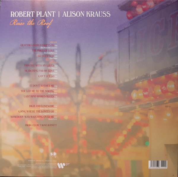 Robert Plant / Alison Krauss - Raise The Roof (LP (2) New)