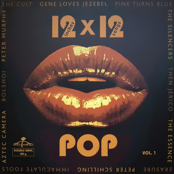 Various - 12 Inches X 12 Songs Pop Vol.1( Lp (2) Yellow Transparent New)