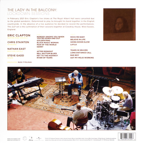 Eric Clapton - Lady In The Balcony : Lockdown Sessions (2 Lp New)