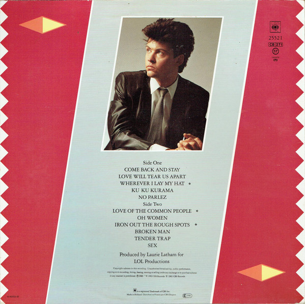 Paul Young - No Parlez (1 Lp Used Near Mint)