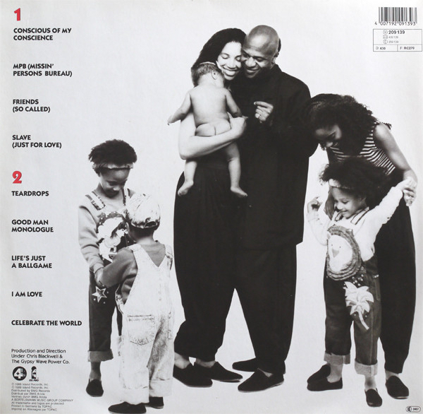 Womack & Womack - Conscience (1 Lp Used Nm)