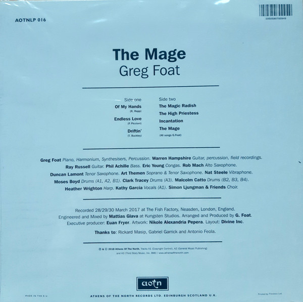 Greg Foat - The Mage (1 Lp New)