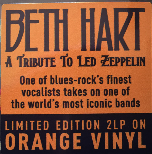 Beth Hart - A Tribute To Led Zeppelin (2 Lp New Limited Edition Colored Vinyl)