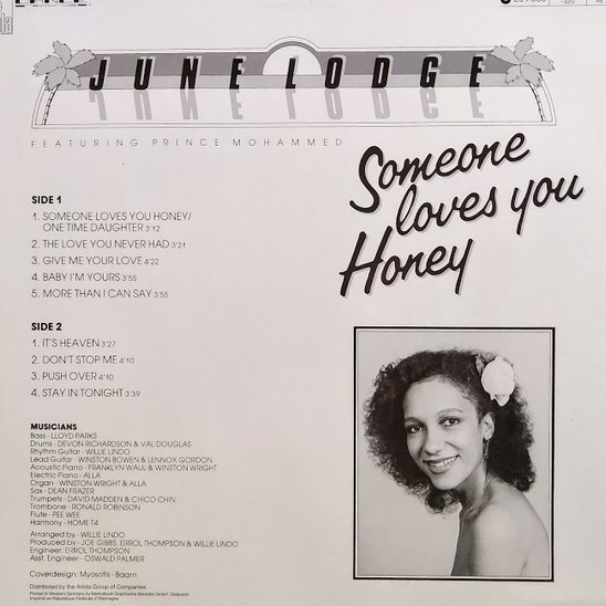 June Lodge - Someone Love You Honey (1 Lp Used Nm)