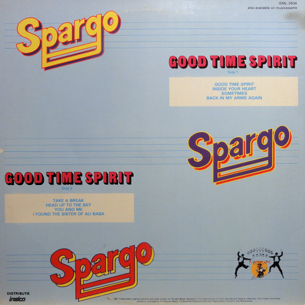 Spargo - Good Time Spirit (1 Lp Used Nm)