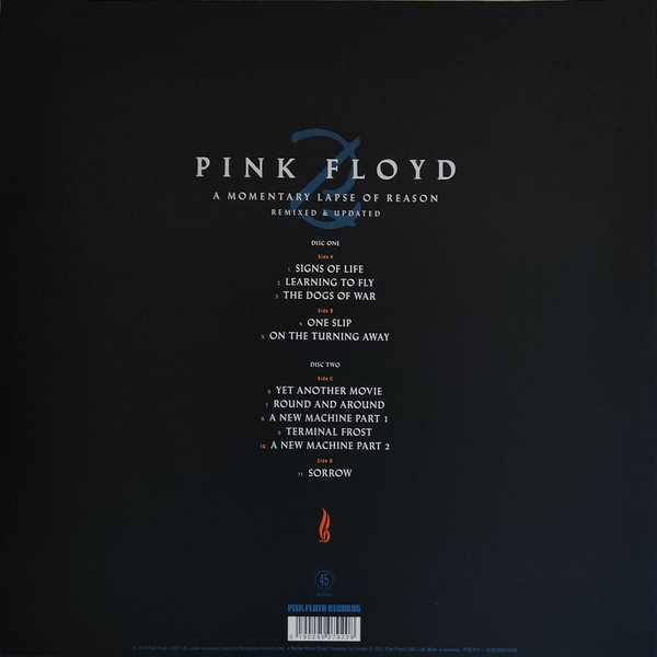 Pink Floyd - A Momentary Laps of Reason (2Lp 45rpm, Album, New, Remastered)