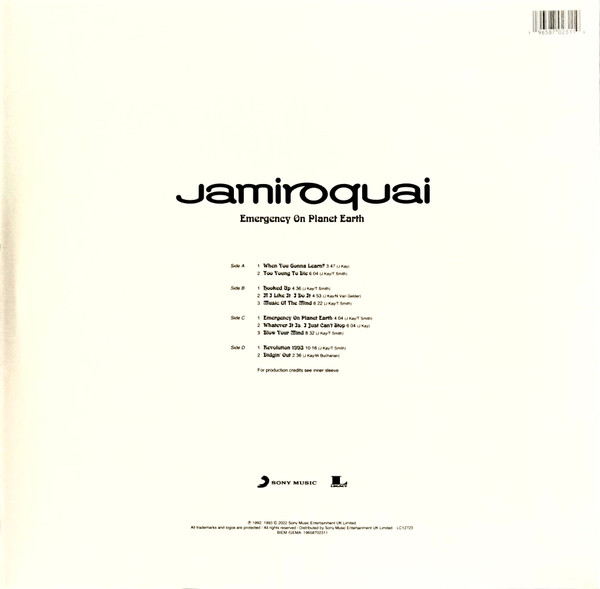 Jamiroquai - Emergency On Planet Earth (2Lp New, Special Edition, Colored Vinyl)