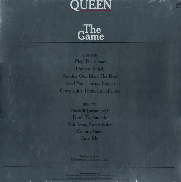 Queen - The Game (1 Lp New)