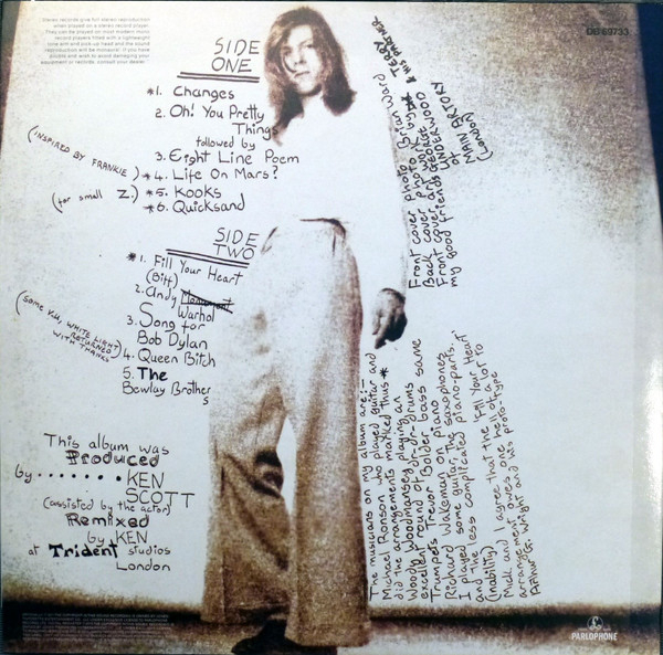 David Bowie - Hunky Dory (1Lp New)